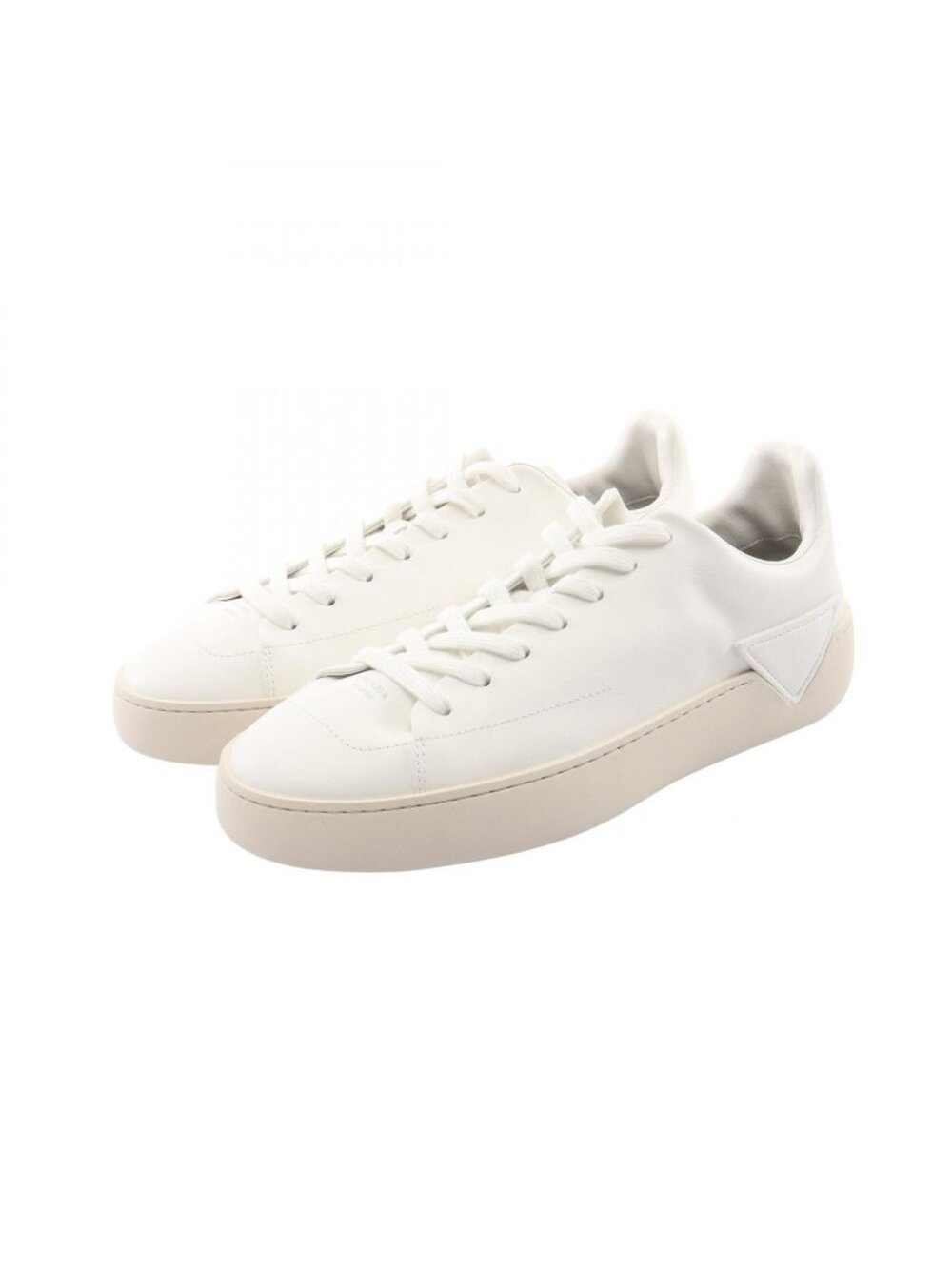 Prada Sneakers Triangle Logo Leather